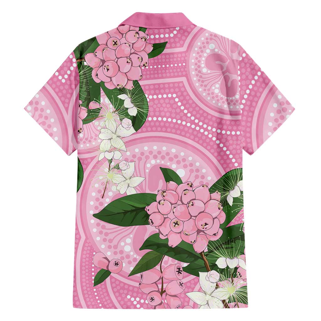 Australia Lilly Pilly Riberry Family Matching Long Sleeve Bodycon Dress and Hawaiian Shirt Aussie Native Flowers Indigenous Art - Aussie Hoodie