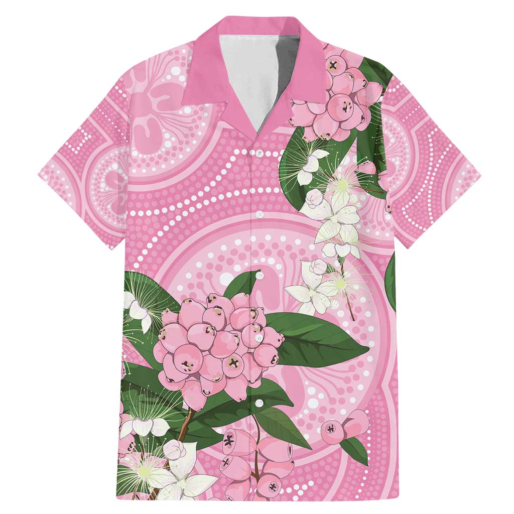 Australia Lilly Pilly Riberry Family Matching Mermaid Dress and Hawaiian Shirt Aussie Native Flowers Indigenous Art - Aussie Hoodie