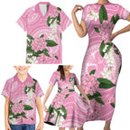 Australia Lilly Pilly Riberry Family Matching Short Sleeve Bodycon Dress and Hawaiian Shirt Aussie Native Flowers Indigenous Art - Aussie Hoodie