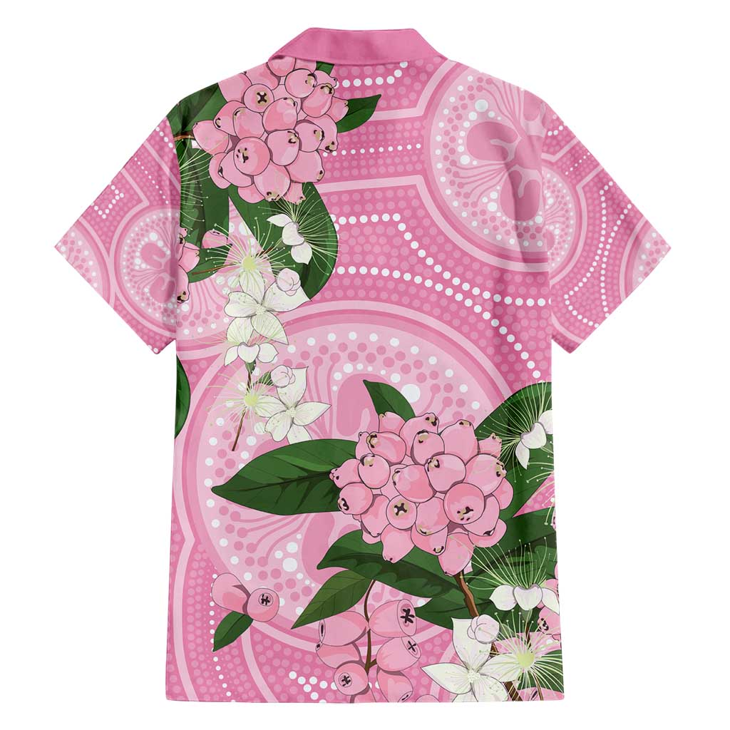 Australia Lilly Pilly Riberry Family Matching Summer Maxi Dress and Hawaiian Shirt Aussie Native Flowers Indigenous Art - Aussie Hoodie