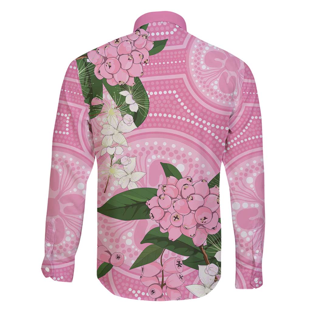 Australia Lilly Pilly Riberry Family Matching Tank Maxi Dress and Hawaiian Shirt Aussie Native Flowers Indigenous Art - Aussie Hoodie