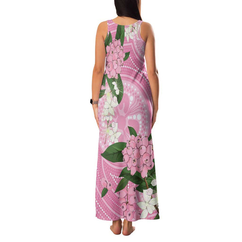 Australia Lilly Pilly Riberry Family Matching Tank Maxi Dress and Hawaiian Shirt Aussie Native Flowers Indigenous Art - Aussie Hoodie