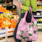 Australia Lilly Pilly Riberry Grocery Bag Aussie Native Flowers Indigenous Art - Aussie Hoodie