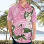Australia Lilly Pilly Riberry Hawaiian Shirt Aussie Native Flowers Indigenous Art - Aussie Hoodie