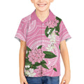 Australia Lilly Pilly Riberry Kid Hawaiian Shirt Aussie Native Flowers Indigenous Art - Aussie Hoodie