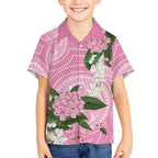 Australia Lilly Pilly Riberry Kid Hawaiian Shirt Aussie Native Flowers Indigenous Art - Aussie Hoodie