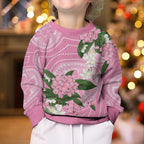 Australia Lilly Pilly Riberry Kid Ugly Christmas Sweater Aussie Native Flowers Indigenous Art - Aussie Hoodie
