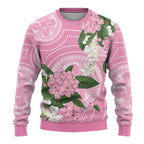 Australia Lilly Pilly Riberry Ugly Christmas Sweater Aussie Native Flowers Indigenous Art - Aussie Hoodie