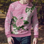 Australia Lilly Pilly Riberry Ugly Christmas Sweater Aussie Native Flowers Indigenous Art - Aussie Hoodie
