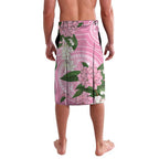 Australia Lilly Pilly Riberry Lavalava Aussie Native Flowers Indigenous Art - Aussie Hoodie