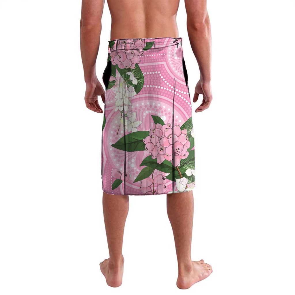Australia Lilly Pilly Riberry Lavalava Aussie Native Flowers Indigenous Art - Aussie Hoodie