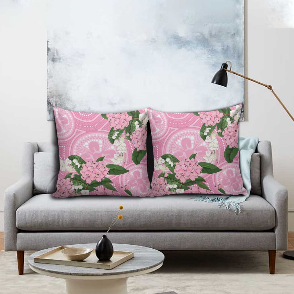 Australia Lilly Pilly Riberry Pillow Cover Aussie Native Flowers Indigenous Art - Aussie Hoodie
