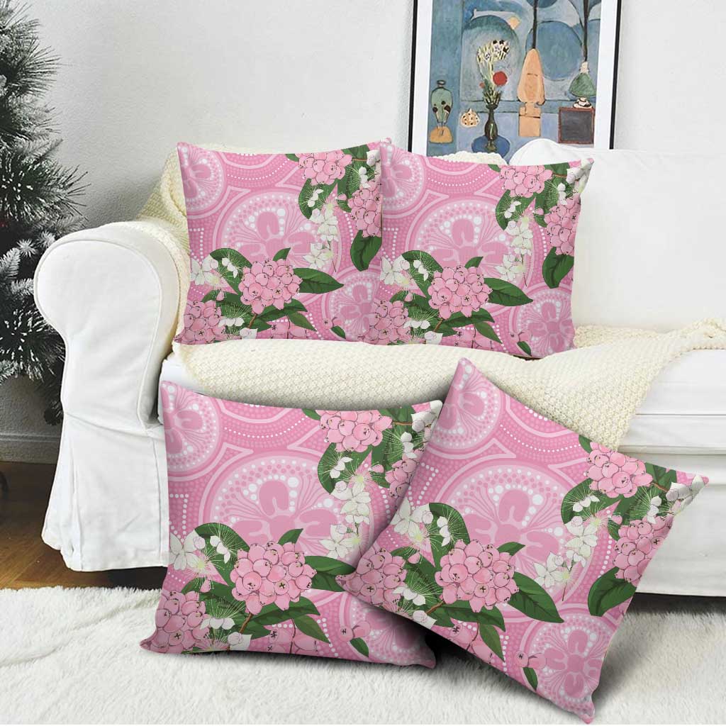 Australia Lilly Pilly Riberry Pillow Cover Aussie Native Flowers Indigenous Art - Aussie Hoodie