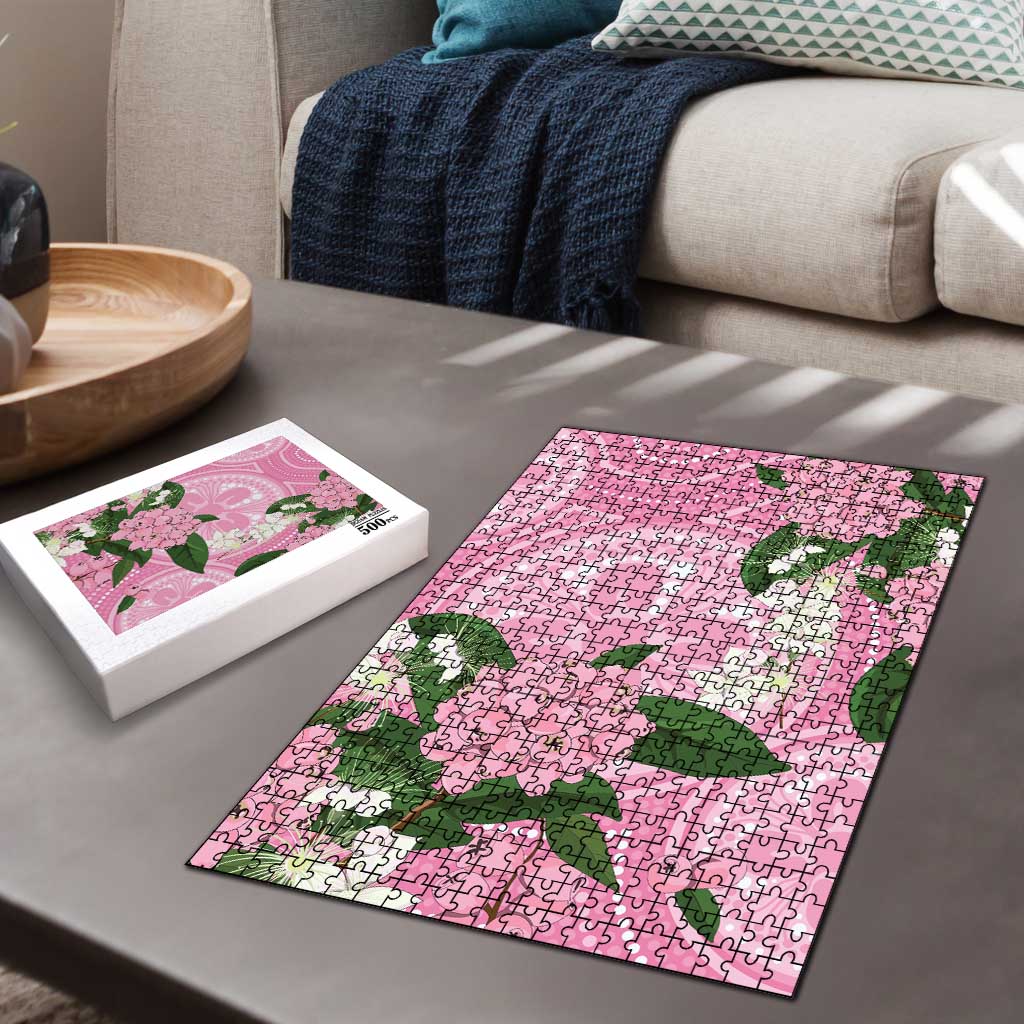 Australia Lilly Pilly Riberry Puzzle Aussie Native Flowers Indigenous Art - Aussie Hoodie