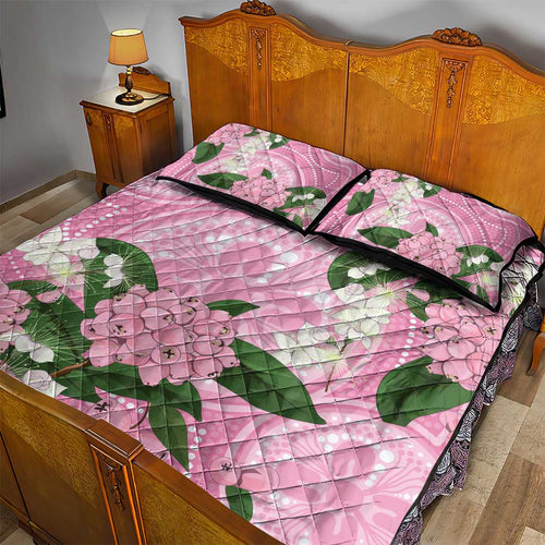 Australia Lilly Pilly Riberry Quilt Bed Set Aussie Native Flowers Indigenous Art - Aussie Hoodie