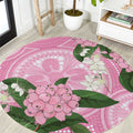 Australia Lilly Pilly Riberry Round Carpet Aussie Native Flowers Indigenous Art - Aussie Hoodie