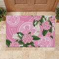 Australia Lilly Pilly Riberry Rubber Doormat Aussie Native Flowers Indigenous Art - Aussie Hoodie