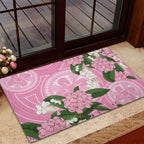 Australia Lilly Pilly Riberry Rubber Doormat Aussie Native Flowers Indigenous Art - Aussie Hoodie