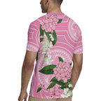 Australia Lilly Pilly Riberry Rugby Jersey Aussie Native Flowers Indigenous Art - Aussie Hoodie