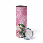 Australia Lilly Pilly Riberry Skinny Tumbler Aussie Native Flowers Indigenous Art - Aussie Hoodie