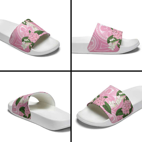 Australia Lilly Pilly Riberry Slide Sandals Aussie Native Flowers Indigenous Art - Aussie Hoodie