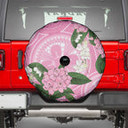 Australia Lilly Pilly Riberry Spare Tire Cover Aussie Native Flowers Indigenous Art - Aussie Hoodie