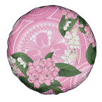 Australia Lilly Pilly Riberry Spare Tire Cover Aussie Native Flowers Indigenous Art - Aussie Hoodie