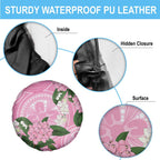 Australia Lilly Pilly Riberry Spare Tire Cover Aussie Native Flowers Indigenous Art - Aussie Hoodie