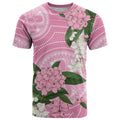 Australia Lilly Pilly Riberry T Shirt Aussie Native Flowers Indigenous Art - Aussie Hoodie