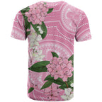 Australia Lilly Pilly Riberry T Shirt Aussie Native Flowers Indigenous Art - Aussie Hoodie