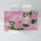 Australia Lilly Pilly Riberry Tablecloth Aussie Native Flowers Indigenous Art - Aussie Hoodie
