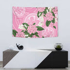 Australia Lilly Pilly Riberry Tapestry Aussie Native Flowers Indigenous Art - Aussie Hoodie