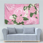 Australia Lilly Pilly Riberry Tapestry Aussie Native Flowers Indigenous Art - Aussie Hoodie