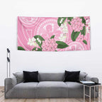 Australia Lilly Pilly Riberry Tapestry Aussie Native Flowers Indigenous Art - Aussie Hoodie