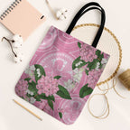 Australia Lilly Pilly Riberry Tote Bag Aussie Native Flowers Indigenous Art - Aussie Hoodie
