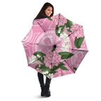 Australia Lilly Pilly Riberry Umbrella Aussie Native Flowers Indigenous Art - Aussie Hoodie