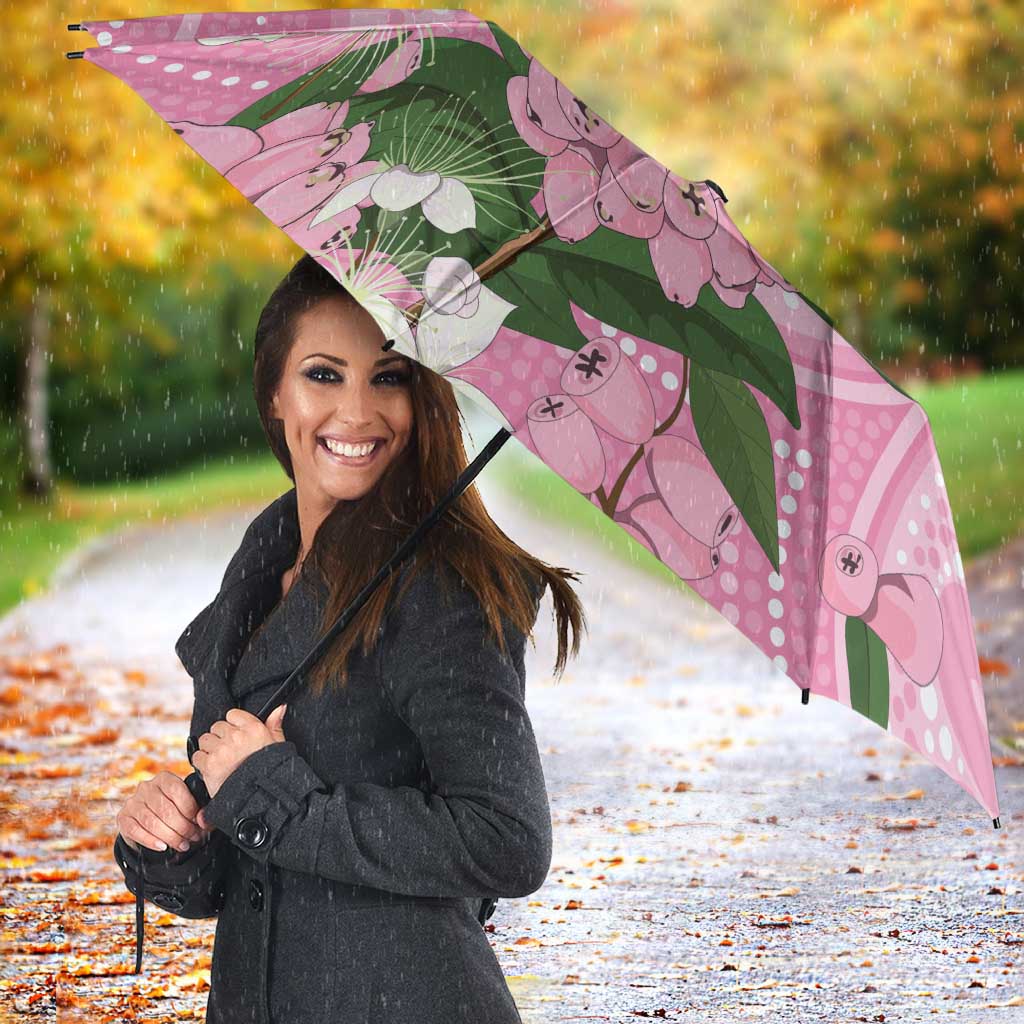 Australia Lilly Pilly Riberry Umbrella Aussie Native Flowers Indigenous Art - Aussie Hoodie