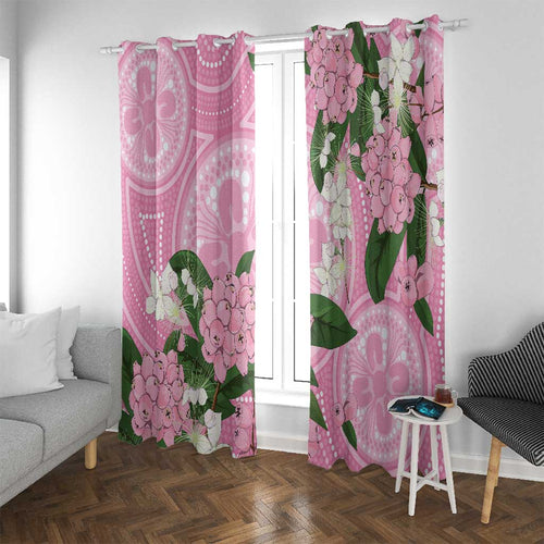 Australia Lilly Pilly Riberry Window Curtain Aussie Native Flowers Indigenous Art - Aussie Hoodie