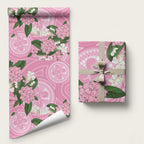 Australia Lilly Pilly Riberry Wrapping Paper Aussie Native Flowers Indigenous Art - Aussie Hoodie