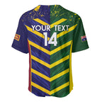 Custom Sri Lanka And Australia Cricket Baseball Jersey 2025 The Lions Baggy Greens Together