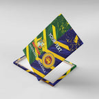 Custom Sri Lanka And Australia Cricket Canvas Wall Art 2025 The Lions Baggy Greens Together