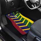 Custom Sri Lanka And Australia Cricket Car Mats 2025 The Lions Baggy Greens Together
