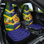 Custom Sri Lanka And Australia Cricket Car Seat Cover 2025 The Lions Baggy Greens Together