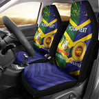 Custom Sri Lanka And Australia Cricket Car Seat Cover 2025 The Lions Baggy Greens Together