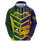 Custom Sri Lanka And Australia Cricket Hoodie 2025 The Lions Baggy Greens Together