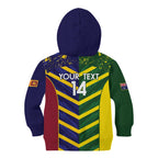 Custom Sri Lanka And Australia Cricket Kid Hoodie 2025 The Lions Baggy Greens Together