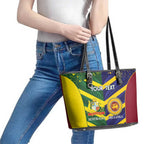 Custom Sri Lanka And Australia Cricket Leather Tote Bag 2025 The Lions Baggy Greens Together