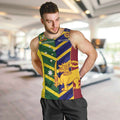 Custom Sri Lanka And Australia Cricket Men Tank Top 2025 The Lions Baggy Greens Together