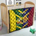 Custom Sri Lanka And Australia Cricket Quilt 2025 The Lions Baggy Greens Together