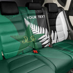Custom New Zealand And Pakistan Cricket Back Car Seat Cover 2025 Black Cap Shaheens Together